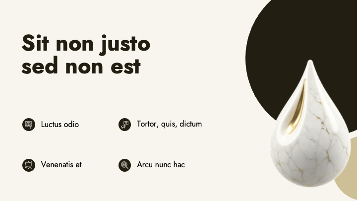 Marble Elegance Beige Luxury slide 3